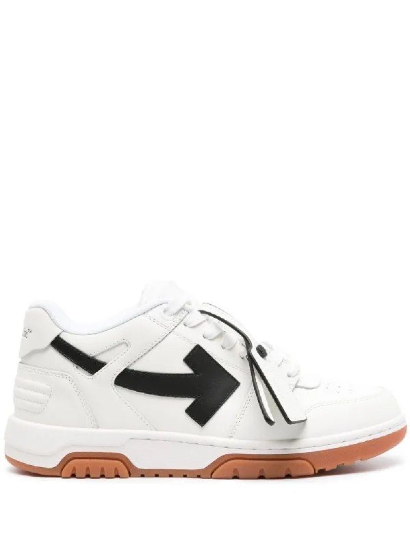 OFF-WHITE Out of Office Leather Sneakers for Men