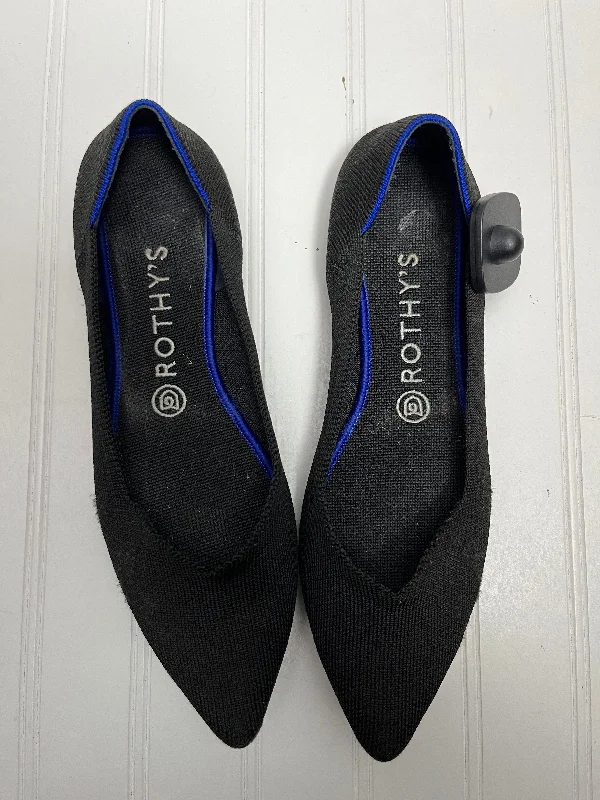 Shoes Flats By Rothys In Black, Size: 9