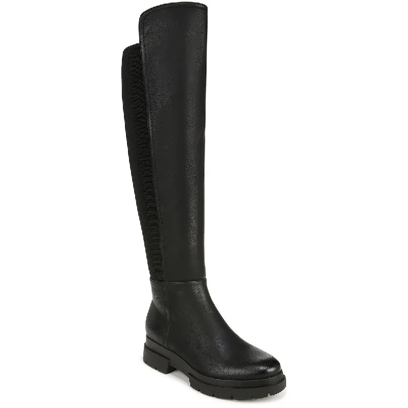 SOUL Naturalizer Womens Olga Faux Leather Tall Over-The-Knee Boots