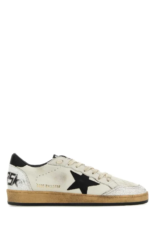 GOLDEN GOOSE DELUXE BRAND Multicolored Leather Ball Star Sneakers for Men