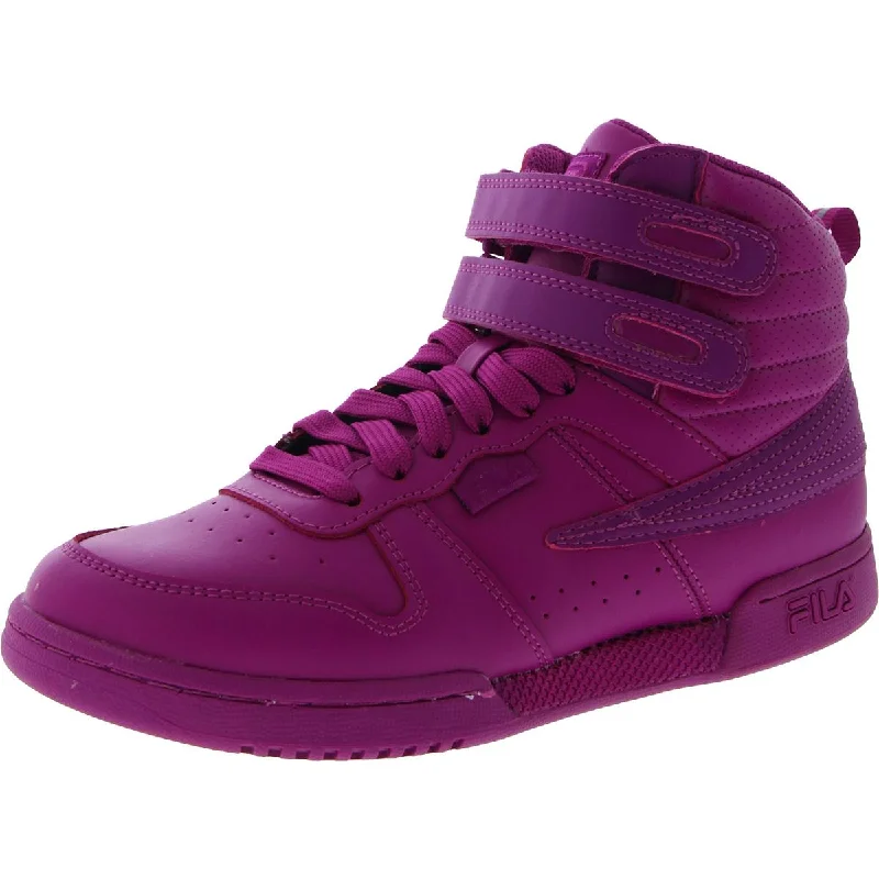 Fila Womens F-14 Leather High Top Casual And Fashion Sneakers