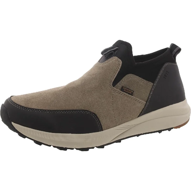 Nunn Bush Mens Suede Slip On Casual And Fashion Sneakers