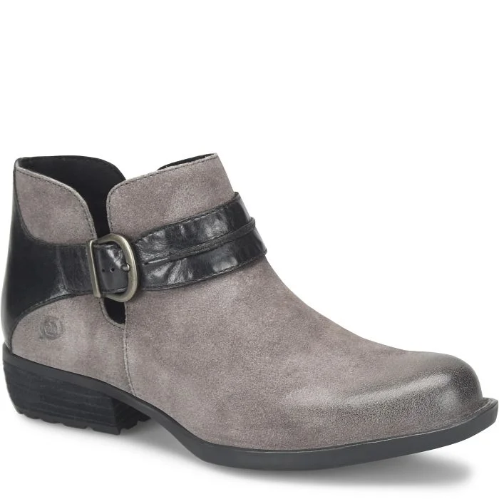 Born Kati Boot Dark Grey Black Women's